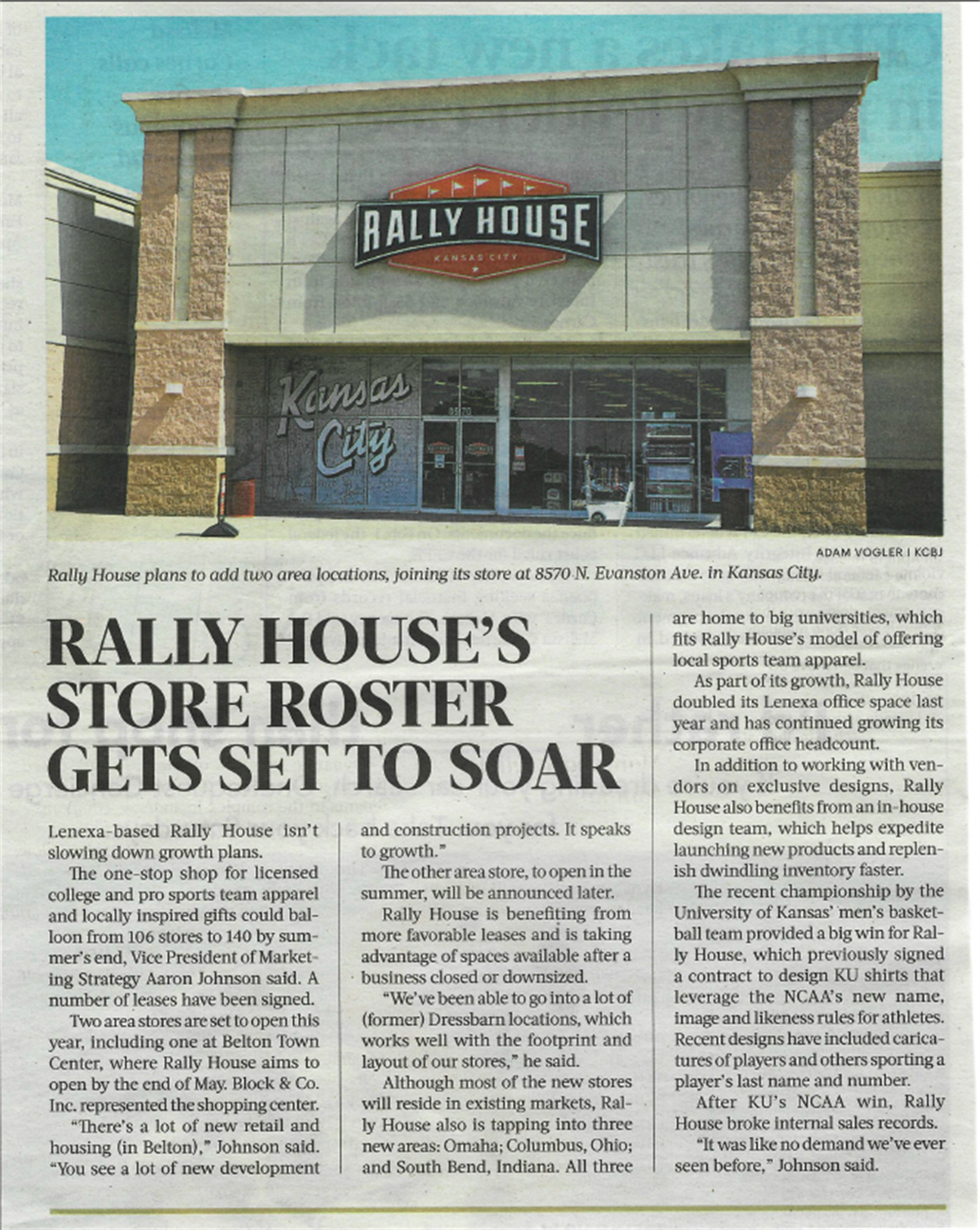 Rally House Opening New Location In Stark Enterprises' Cincinnati