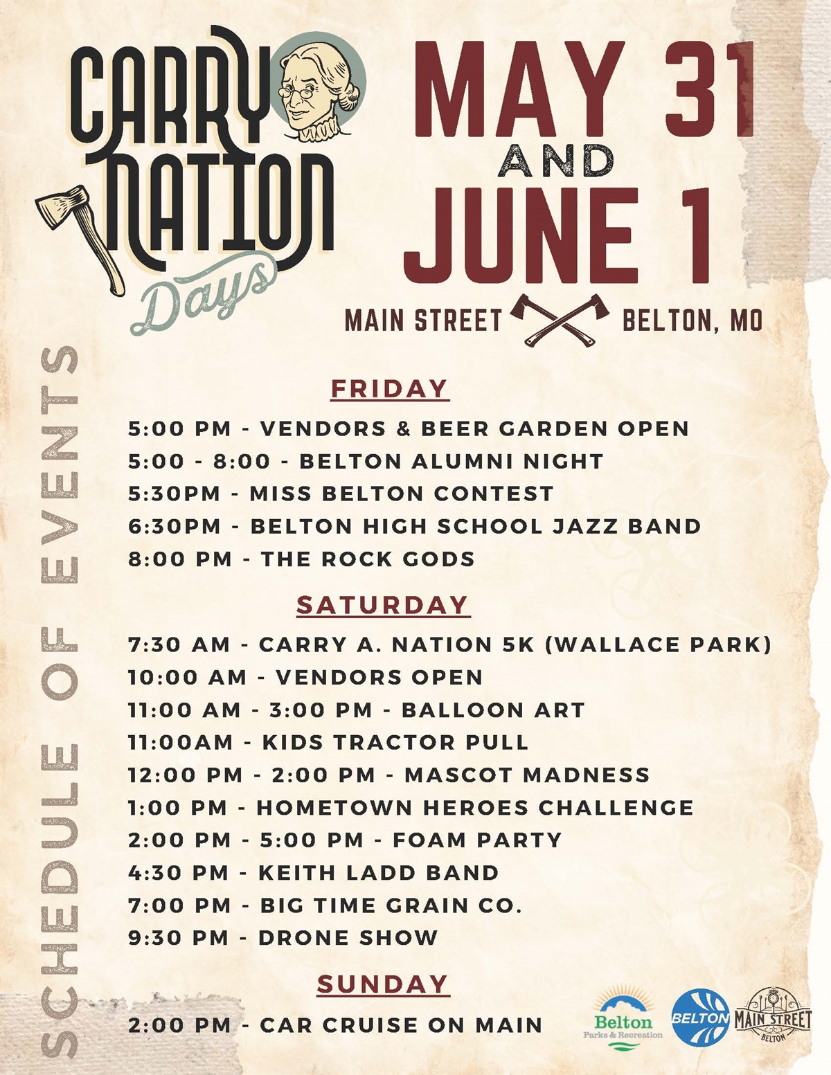 2024 Carry Nation Days – City of Belton